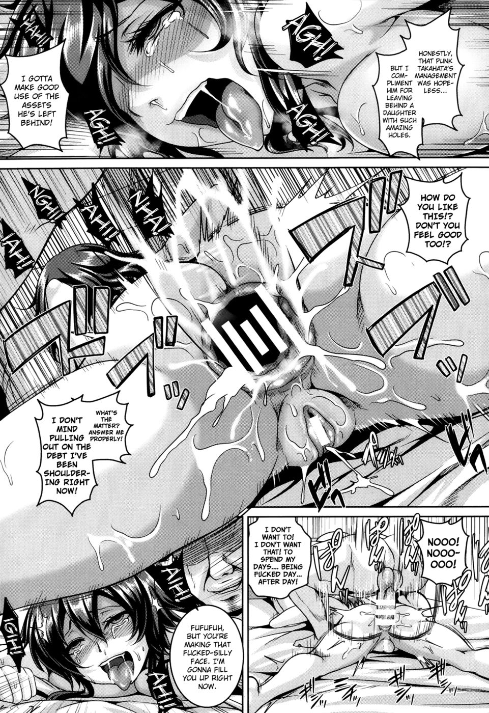 Hentai Manga Comic-The Daughter of a Bankrupt's Sexual Maid Duty-Read-15